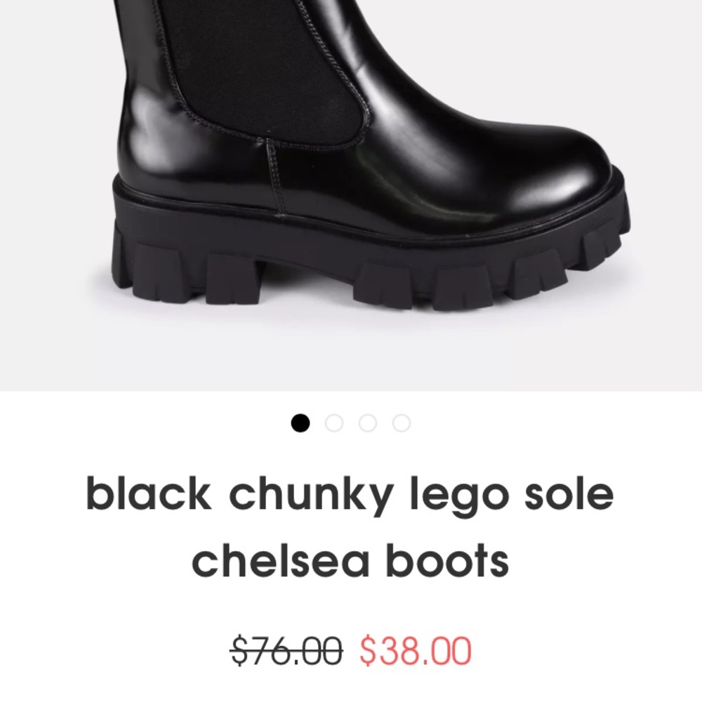 Black Chelsea Boots - Picture 2 of 2